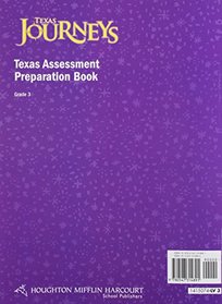 Journeys Texas: Assessment Preparation Student Edition Grade 3