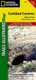 Carlsbad Caverns National Park, NM Trails Illustrated Map #247 (National Geographic Maps: Trails Illustrated)