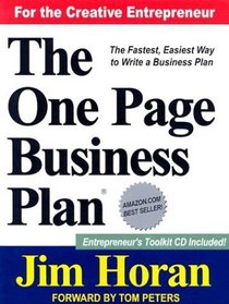 The One Page Business Plan with CD-ROM