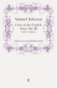 Lives of the English Poets: Swift - Lyttelton v. 3