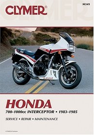 Honda 700-1000 Cc Interceptor, 1983-1985 (Clymer Motorcycle Repair Series) (Clymer Motorcycle Repair Series)