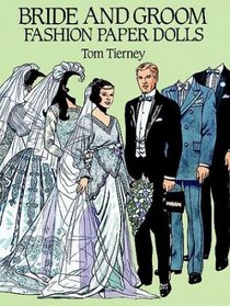 Bride and Groom Fashion Paper Dolls (Paper Dolls)