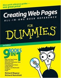 Creating Web Pages All-in-One Desk Reference For Dummies (For Dummies (Computer/Tech))