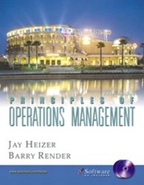 Principles of Operations Management and Student CD-ROM, Fifth Edition