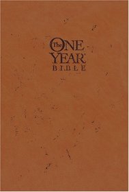 One Year Bible: New Living Translation Special Edition, Rustic Tutone Leather