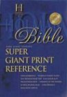 King James Version Super Giant Print Reference Bible: Indexed, Die-Cut (King James Version)