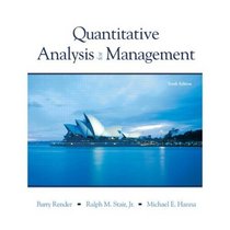 Quantitative Analysis for Management 10th Economy Edition