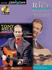 Tony Rice Bluegrass Guitar Bk/CD/DVD (Homespun Tapes)