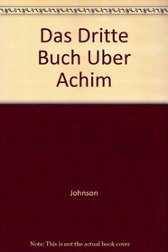 Das Dritte Buch Uber Achim (German Edition)
