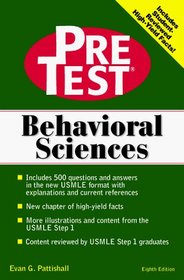 Behavioral Sciences: PreTest Self-Assessment  Review (Pretest Basic Science Series)