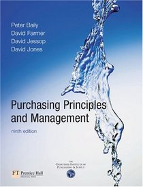 Purchasing, Principles and Management (9th Edition)