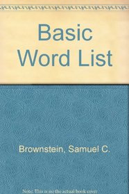 Basic word list