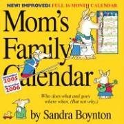 Mom's Family Calendar 2006