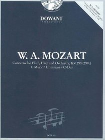Mozart: Concerto for Flute, Harp, & Orchestra in C Major, KV 299 (297c) (Dowani Book/CD)