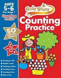 Gold Stars Counting Practice Ages 5-6