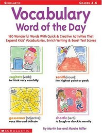 Vocabulary Word of the Day (Grades 3-6)