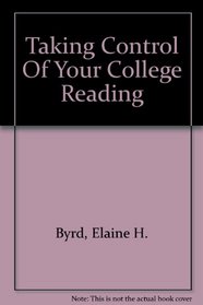 Taking Control of Your College Reading