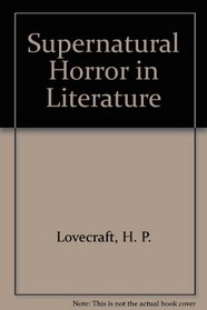 Supernatural Horror in Literature