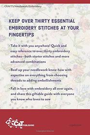 Embroidery Stitching Handy Pocket Guide: 30+ Stitches ? All The Basics & Beyond