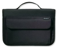 Nylon Organizer Black with Multiple Pockets XL