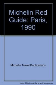 Michelin Red Guide: Paris, 1990
