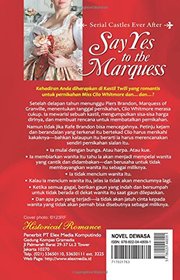 HR: Say Yes to The Marquess (Indonesian Edition)