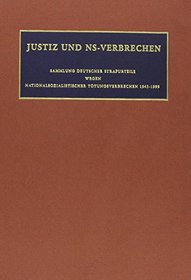 Justiz und NS-Verbrechen: Volume 38 (German Edition)