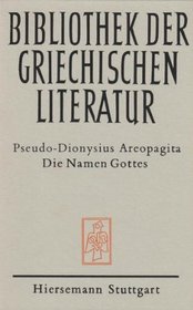 Die Namen Gottes (Abteilung Patristik) (German Edition)