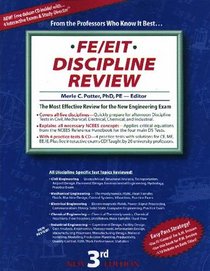 FE/EIT Discipline Review: The Most Effective Review for All Afternoon Tests (with CDROM)