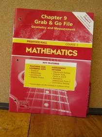 Mathematics Chapter 9 Grab&Go File Geometry and Measurement