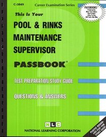 Pool & Rinks Maintenance Supervisor