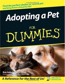 Adopting a Pet For Dummies