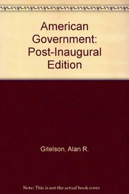 American Government Sixth Edition With Election Supplement