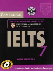 Cambridge IELTS 7 Self-study Pack (Student's Book with Answers and Audio CDs (2)): Examination Papers from University of Cambridge ESOL Examinations (Cambridge Books for Cambridge Exams)