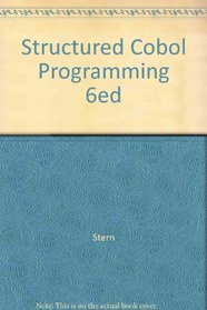 Structured Cobol Programming 6ed