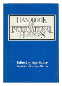 Handbook of International Business (A Ronald Press publication)