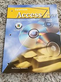 Soloutions Access 2002 Core & Expert Includes Soloution Files CD-Rom