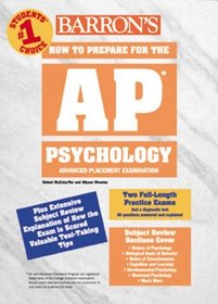 How to Prepare for the Ap Psychology: Advanced Placement Examination (Barron's How to Prepare for the Ap Psychology  Advanced Placement Examination)