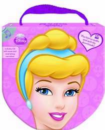 Disney Princess Cinderella Time for the Ball (Read, Play & Go book with audio CD, easy-to-download audio book and printable activities)
