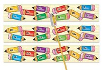 Pencil Blends and Digraphs Point & Practice Learning Banners