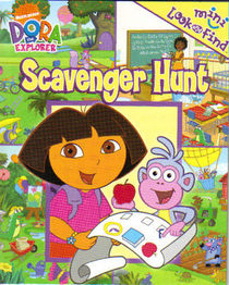 Dora the Explorer Mini Look and Find - Scavenger Hunt