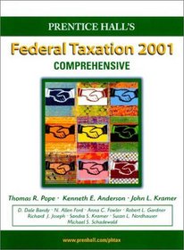 Prentice Hall's Federal Taxation 2001: Comprehensive