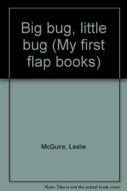 Big bug, little bug (My first flap books)