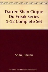 Darren Shan The Vampire's Assistant Cirque Du Freak Set 1-12