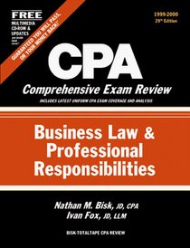 Cpa Comprehensive Exam Review: Business Law & Professional Responsibilities 1999-2000 (C P a Comprehensive Exam Review. Business Law, 29th ed)