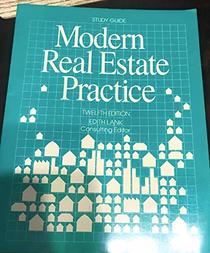 Modern Real Estate Practice Study Guide
