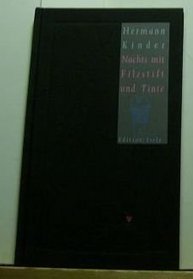 Nachts mit Filzstift und Tinte (Kleine Oberrheinische Bibliothek) (German Edition)