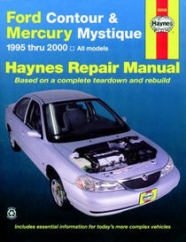 Haynes Repair Manual: Ford Contour & Mercury Mystique 1995-2000, All Models