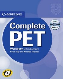 Complete PET Workbook without answers with Audio CD