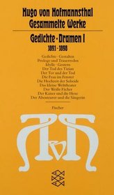 Gesammelte Werke, 10 Bde., Tb., 1, Gedichte, Dramen I. 1891 - 1898.